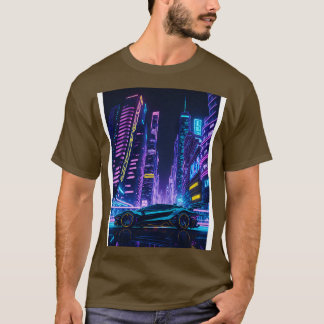 T-shirt Dark Neon City Sports 13