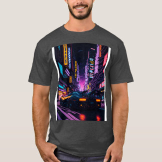 T-shirt Dark Neon City Sports 2
