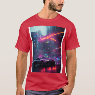 T-shirt Dark Neon City Sports 26