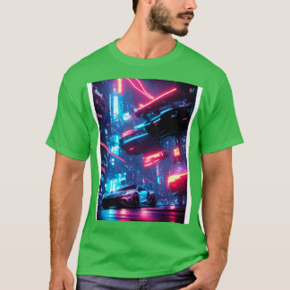 T-shirt Dark Neon City Sports 28
