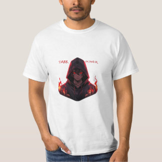 T-shirt Dark power - Anime Force 