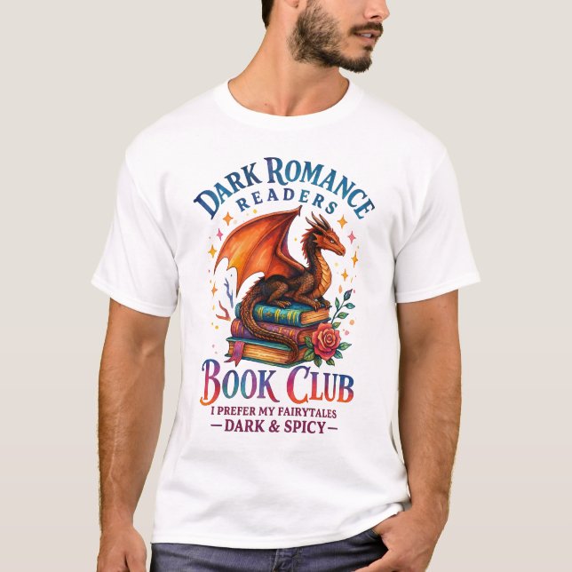 T-shirt Dark Romance Lecteurs Book Club Préférez Mon Fairy (Devant)