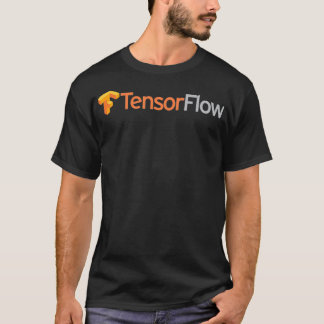 T-shirt Dark Tensorflow Software Developer T