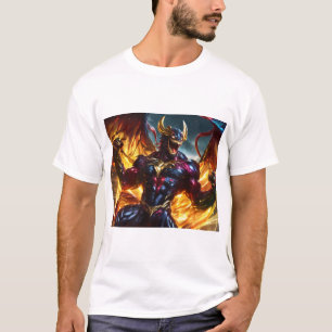 T-shirt "Dark Venom vs Chrome et Gold Argent Dieu Arc en c