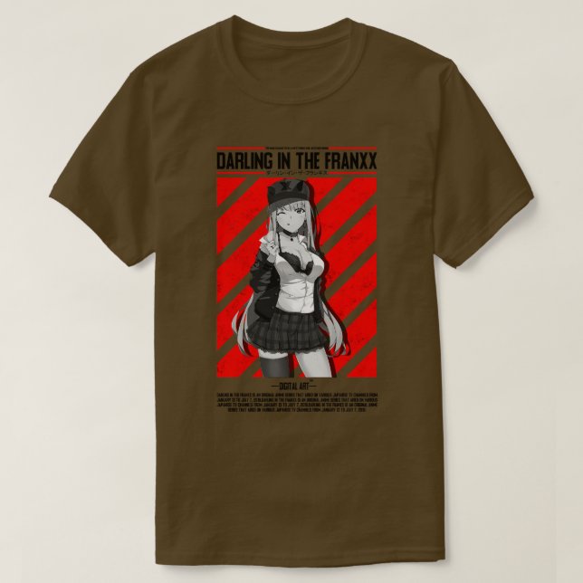 T-shirt Darling In The FranXX 002 (Design devant)