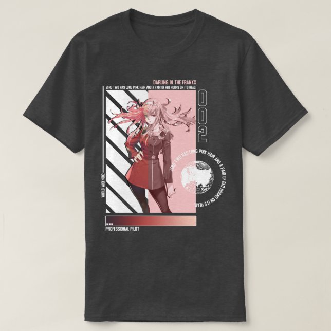 T-shirt Darling in the FranXX 2 (Design devant)