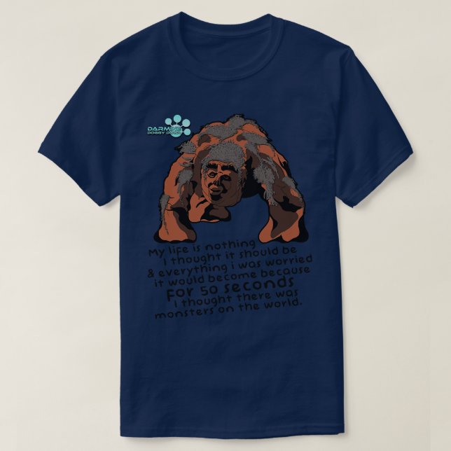 T-shirt Darmine Doggy Door Richard Nixon Pig Monster (Design devant)