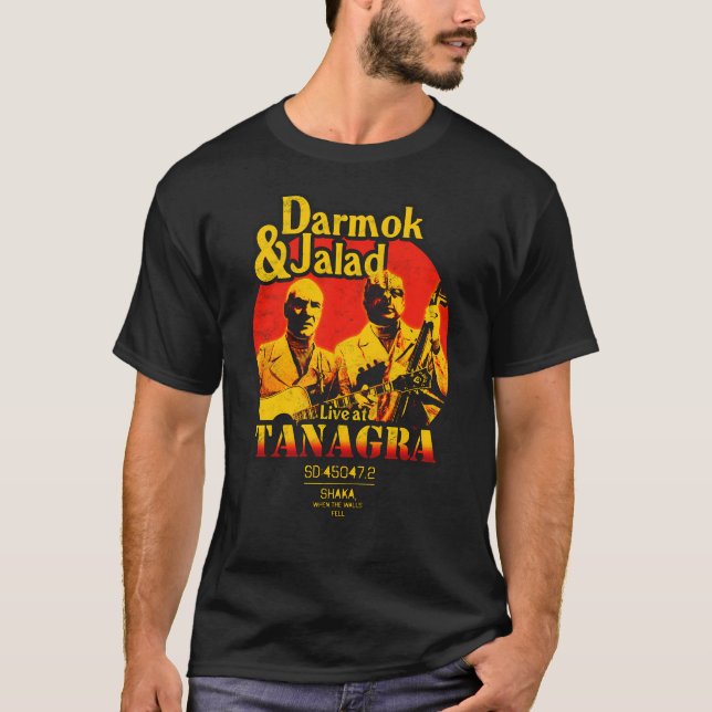 T-shirt Darmok Et Jalad À Tanagra (Devant)