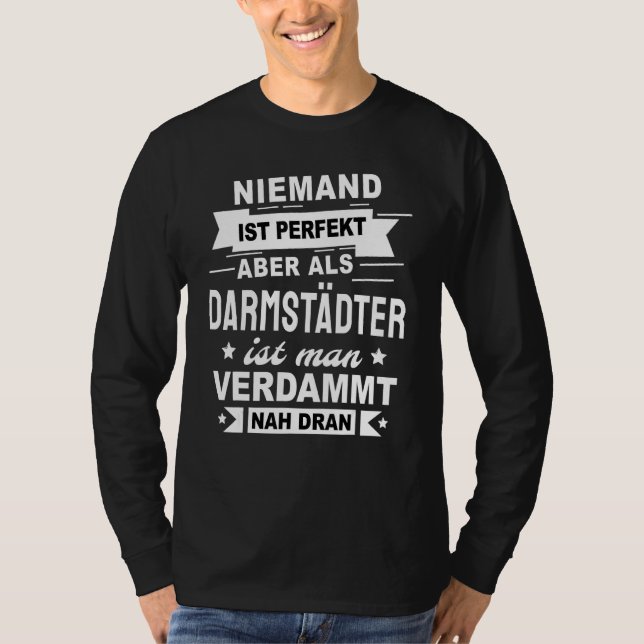 T-shirt Darmstadt Darmstädter Dit Drôle (Devant)