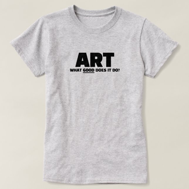 T-Shirt d'art (Design devant)