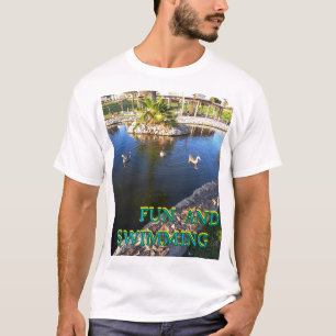 T-Shirt d'Art Abstrait Moderne de Style Graphique