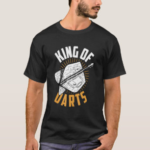 T-shirt Dart Darts Joueur Roi Des Dats