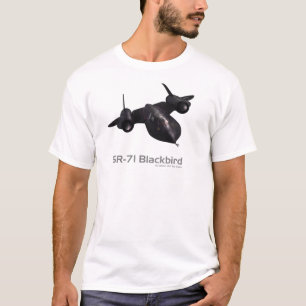 T-shirt d'art d'aviation « SR-71 Blackbird "