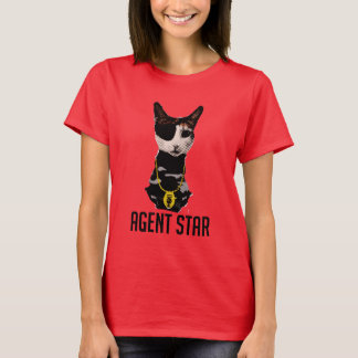 T-shirt d'art de bruit d'étoile d'agent