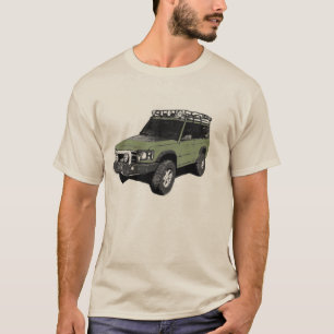 T-shirt d'art de camion de Land Rover
