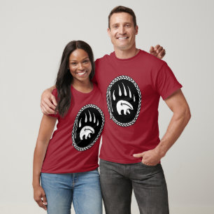 T-shirt d'art de l'ours tribal Bear Claw Tee - shi