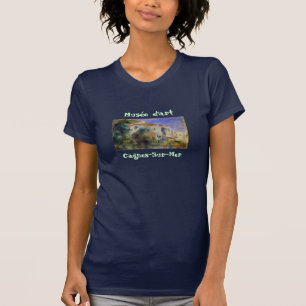 T-shirt D'art de Musée, Cagnes-sur-Mer (avant)
