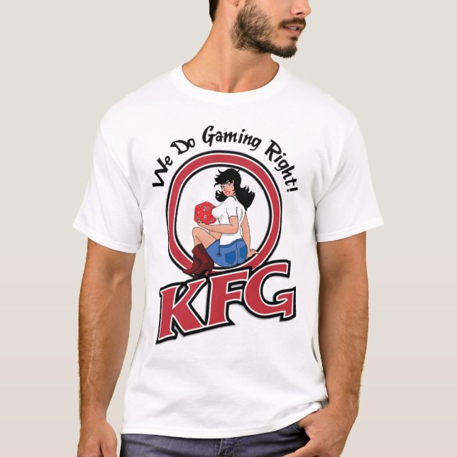 T-shirt d'art de nez de KFG (lumière) (Devant)