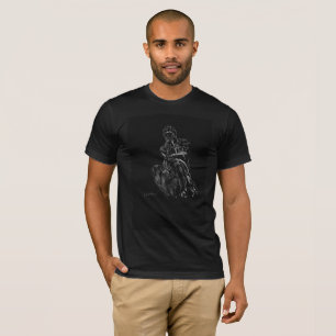 T-shirt d'art de penseur de rodin