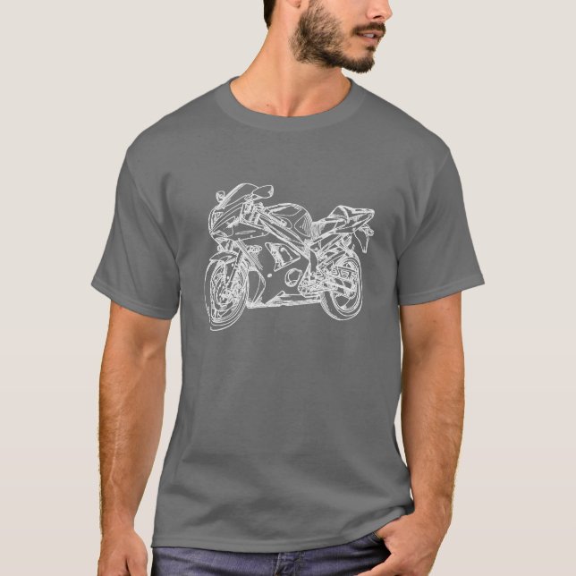 T-shirt d'art de Sportbike (Devant)