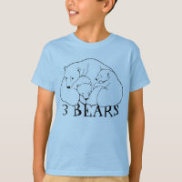 T-shirt d'art d'ours polaire Enfants Vêtements béb