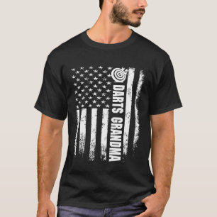 T-shirt Dart - Drapeau Vintage américain Drapeaux Grand-mè