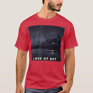 T-Shirt d'art esthétique vintage nuit étoilée japo