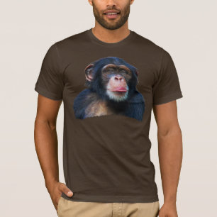 T-shirt d'art faunique CHIMPANZEE II