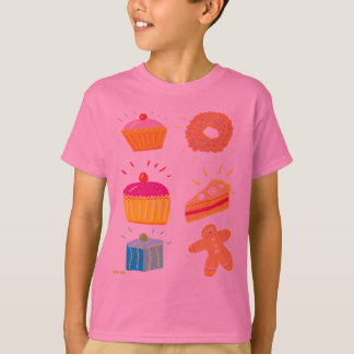 T-shirt d'art : gâteaux amoureux
