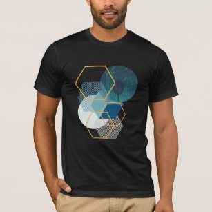 T-shirt d'art géométrique