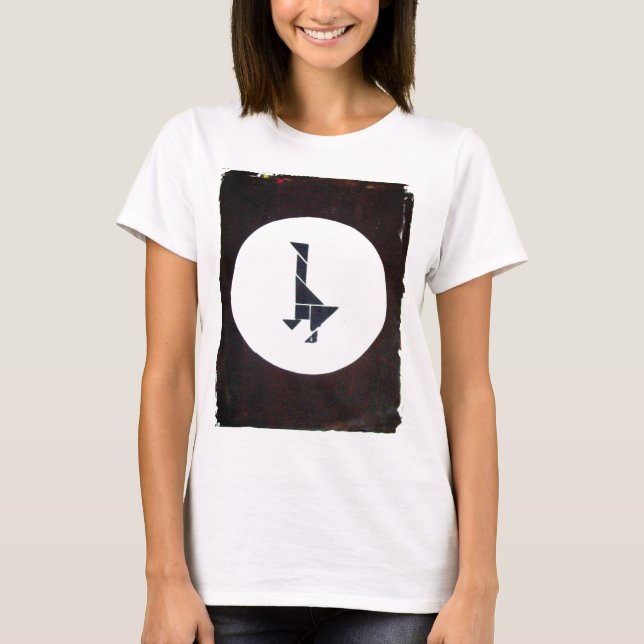 T-shirt d'art graphique imprimé à l'écran (Devant)