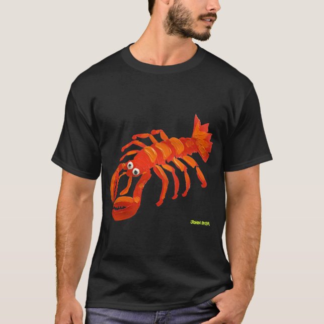 T-shirt d'art : Homard cornouaillais (Devant)