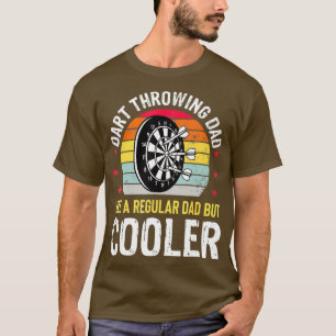 T-shirt Dart Jeter Papa Père Dart Joueur Dents Drôle Drôle