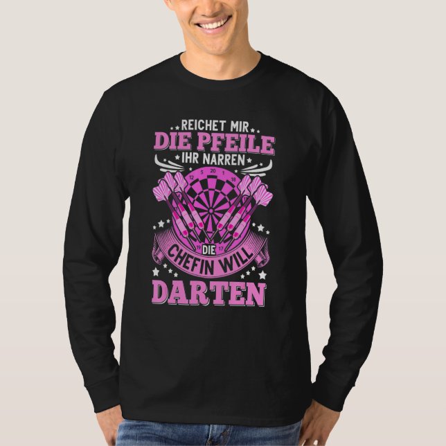 T-shirt Dart Lecteur Dart Dit Dartboard Dartboard Dartboar (Devant)