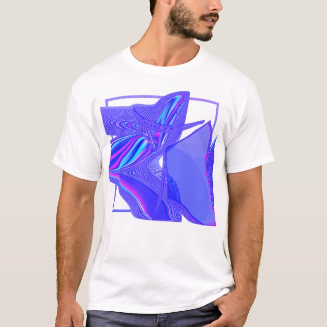 T-shirt d'art moderne Abstrait (Devant)