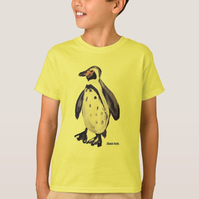 T-shirt d'art : Perroquet jaune de macareux de (Devant)