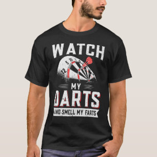 T-shirt Dart Player Darts Regardez Mes fléchettes Et Sente