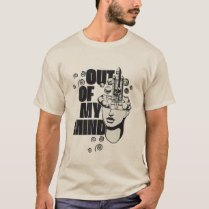 T-shirt d'art surréaliste d'exploration spatiale –