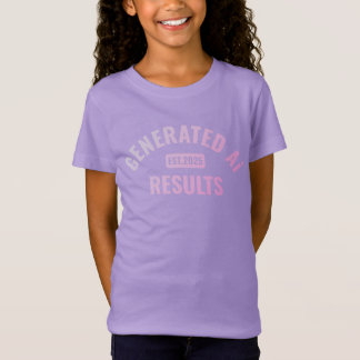 T-shirt d'art texte avec design simple et propre