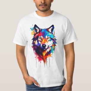 T-shirt d'art Wolf