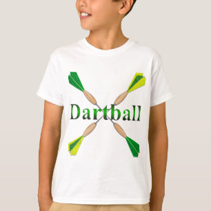 T-shirt Dartball Vert et Or
