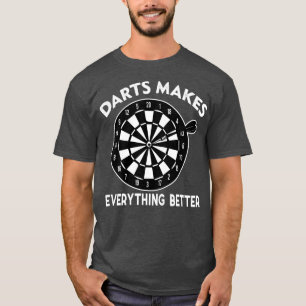 T-shirt Darts Boire Drôle Hobbies Citations Dart Player