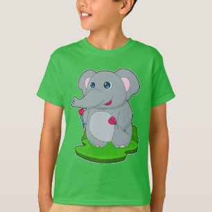 T-shirt Darts Eléphants