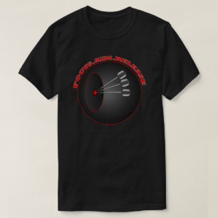 T-shirt Darts Focus Objectif Libération Mens Simple T-shi