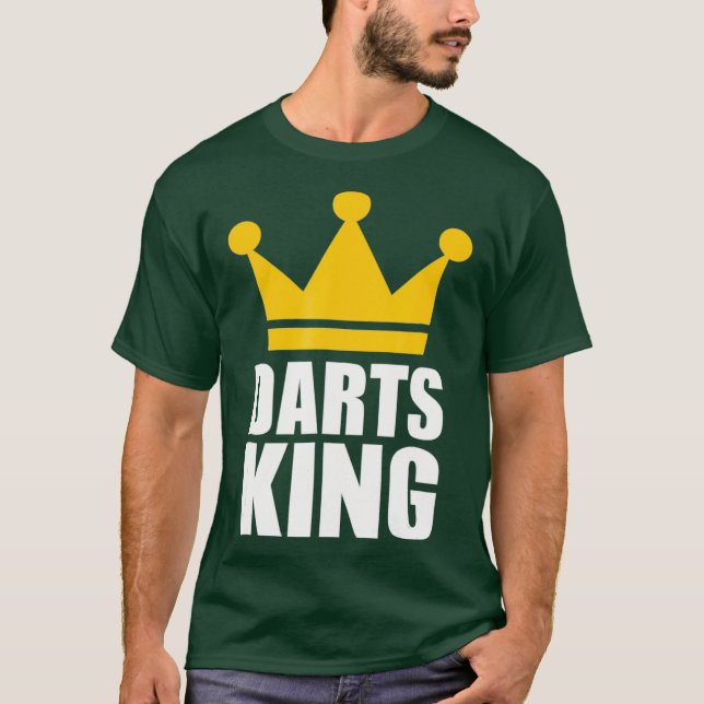 T-shirt Darts king (Devant)