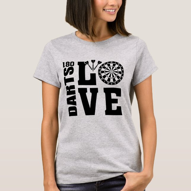T-shirt Darts Love (Devant)