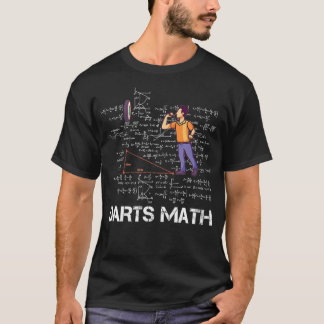 T-shirt Darts Math Enseignant Physique Formules Club Bar