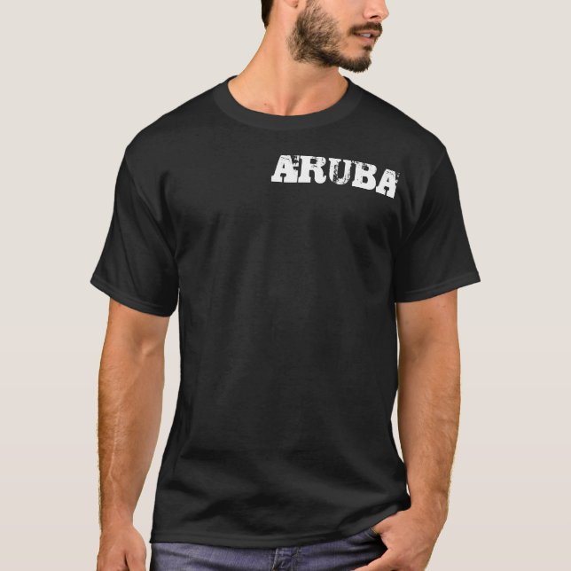 T-shirt d'Aruba (Devant)