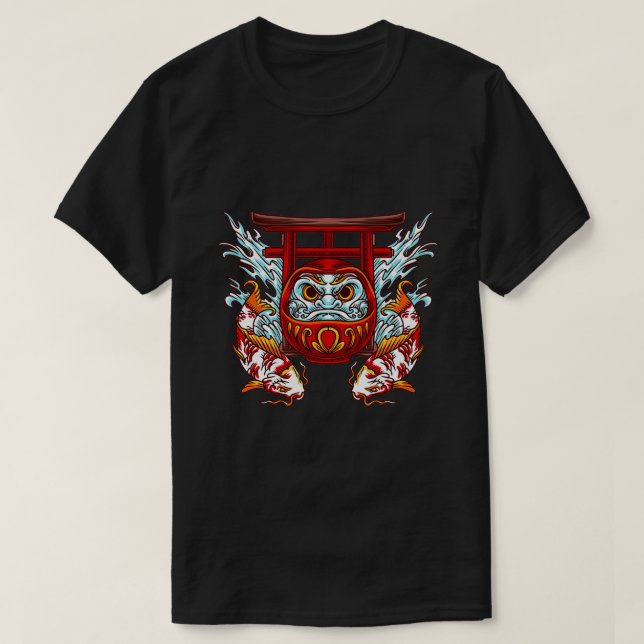 T-shirt Daruma Koi (Design devant)