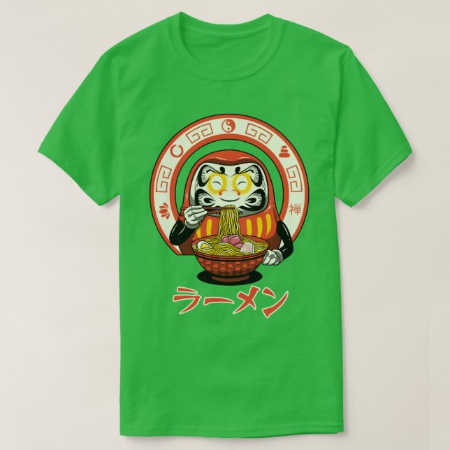 T-shirt Daruma Zen Ramen (Design devant)